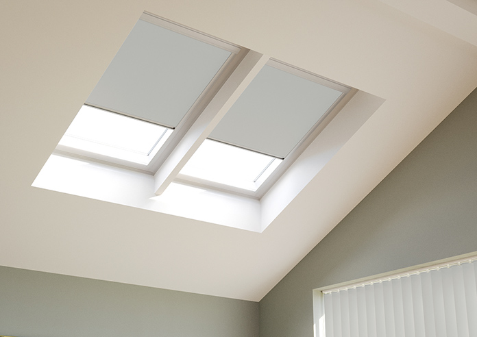 Orion (Blackout), Light Grey - Loft Blind - Image 3